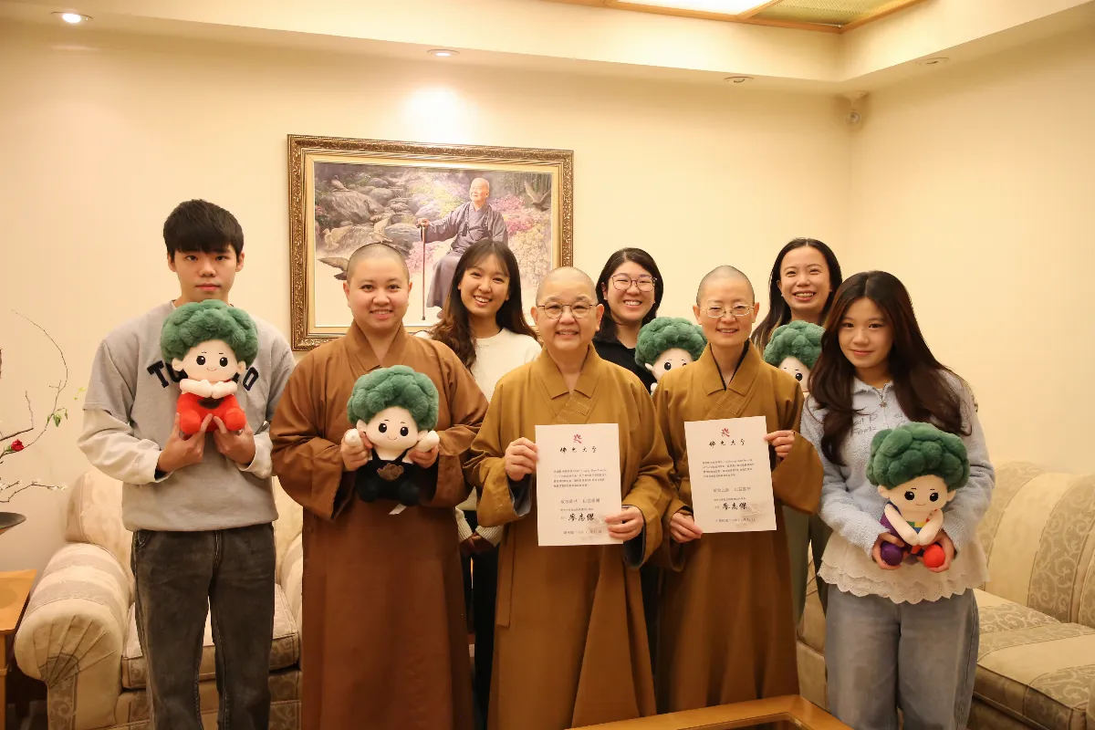 Fo Guang University Interns Turn Temple Wall into Lunar New Year Highlight at Fo Guang Shan Toronto